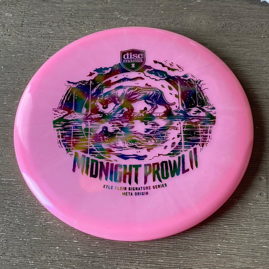 New Discmania Meta Origin Midnight Prowl 2 Kyle Klein Signature Series