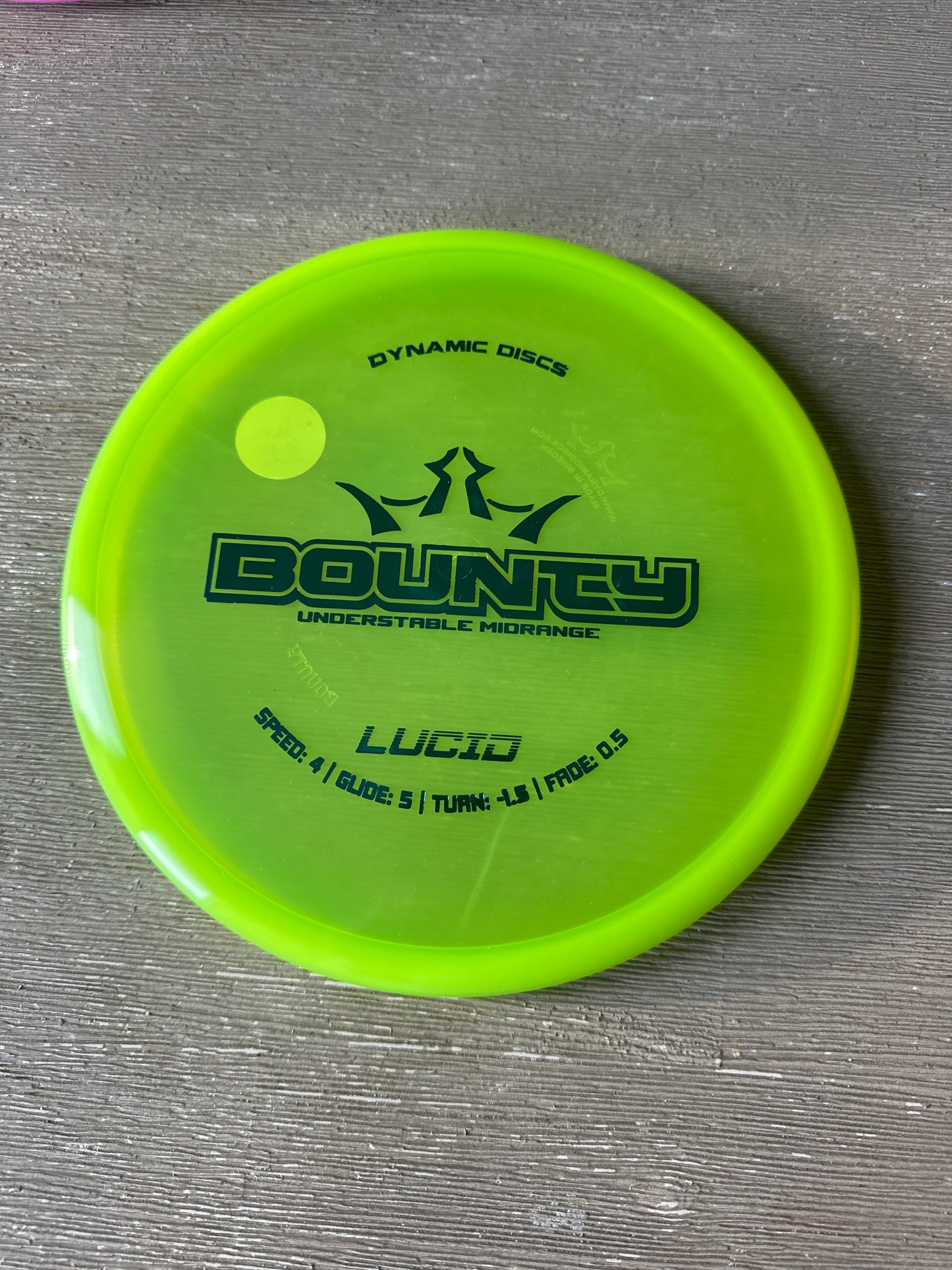 New Dynamic Discs Lucid Bounty