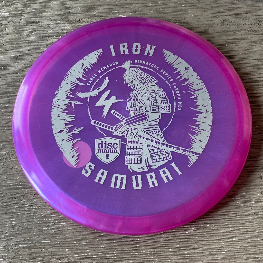New Discmania Chroma MD3 Iron Samurai Eagle McMahon Signature Series