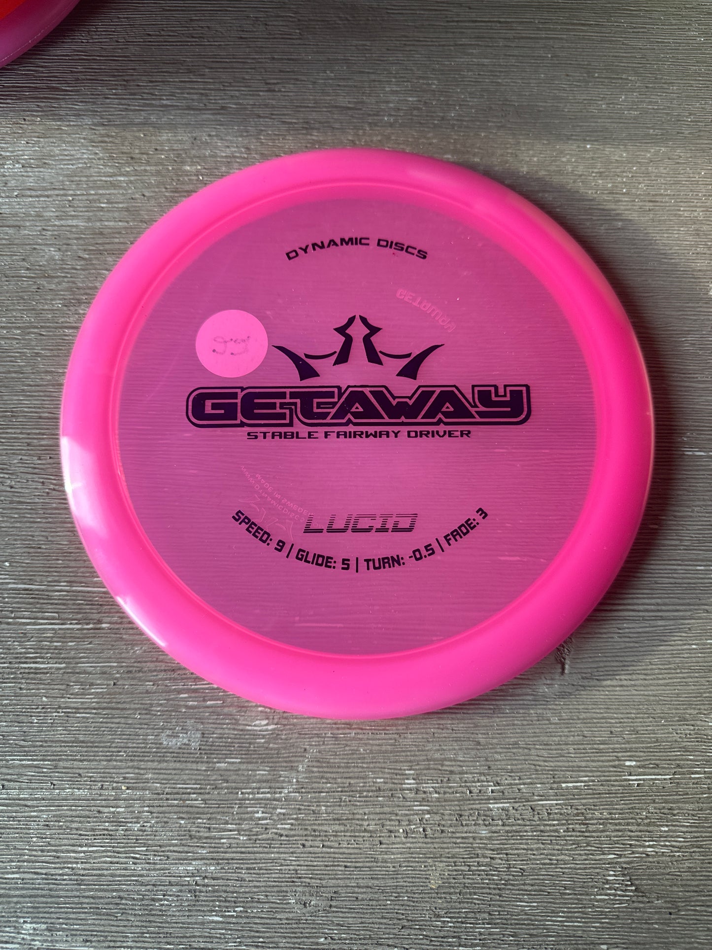 New Dynamic Discs Lucid Getaway