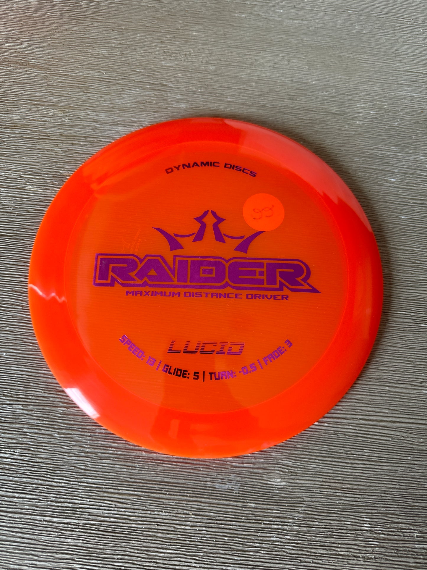 New Dynamic Discs Lucid Raider
