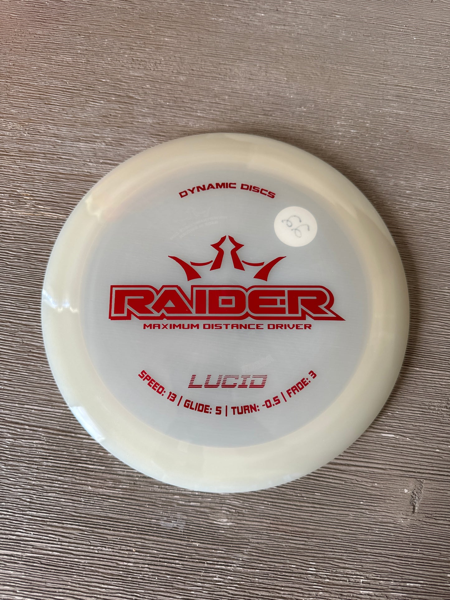 New Dynamic Discs Lucid Raider