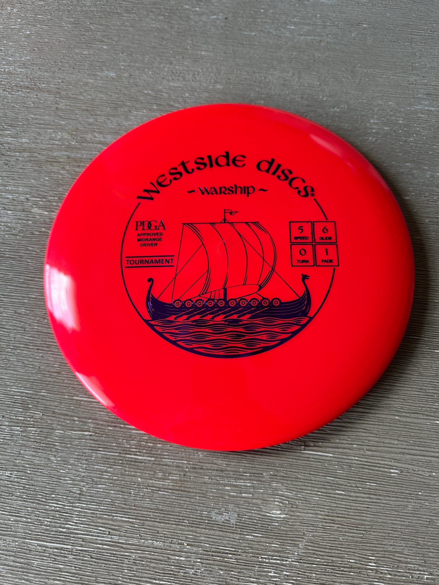 New Westside Discs Tournament Warship