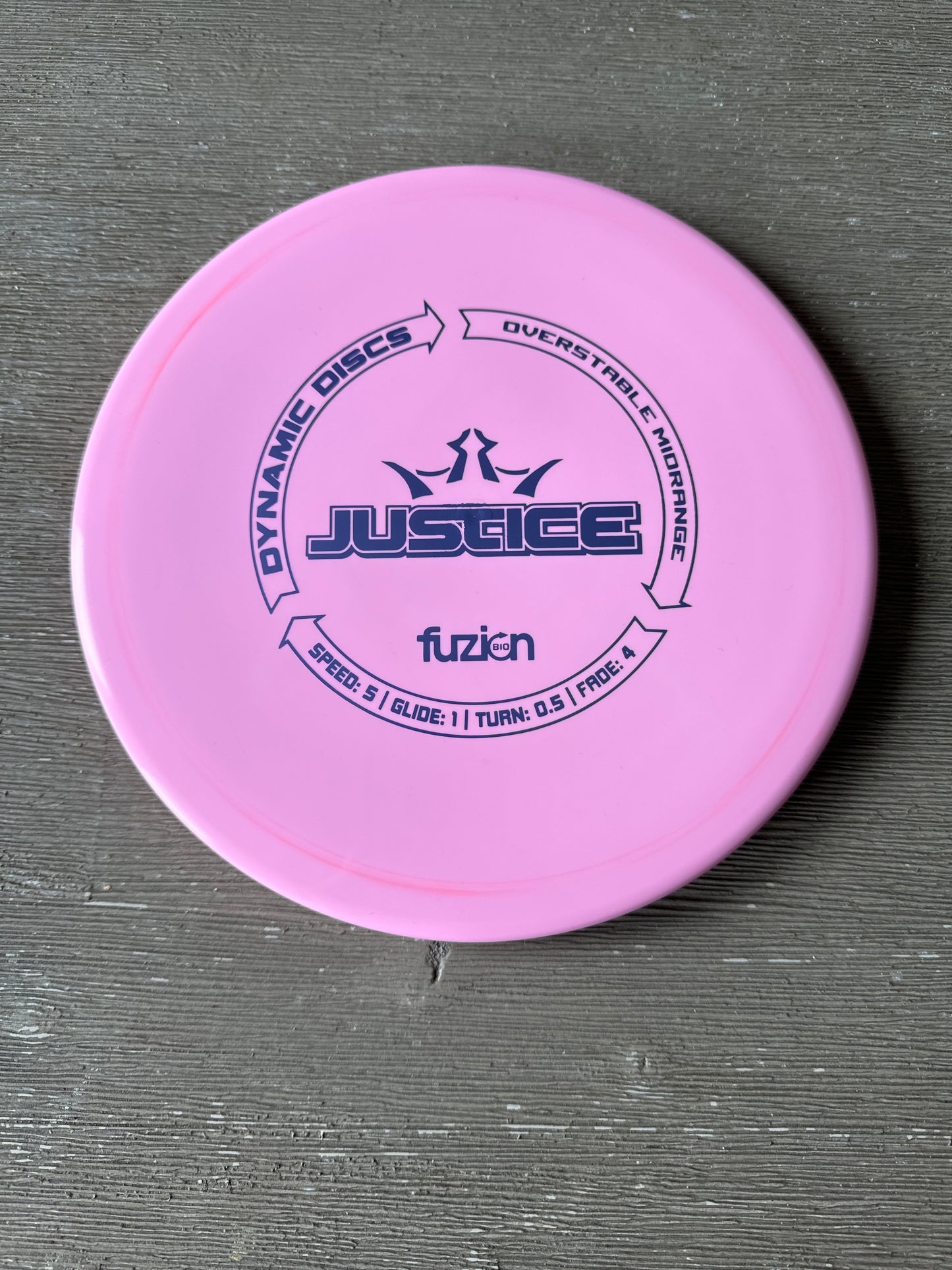 New Dynamic Discs Bio Fuzion Justice
