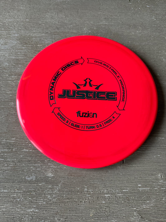 New Dynamic Discs Bio Fuzion Justice