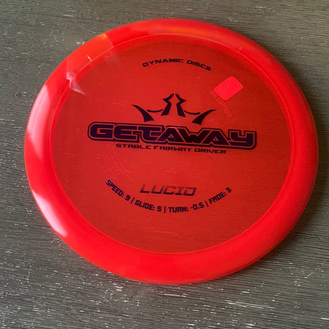 New Dynamic Discs Lucid Getaway