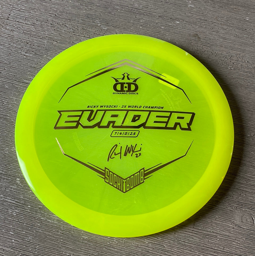 New Dynamic Discs Ricky Wysocki Evader