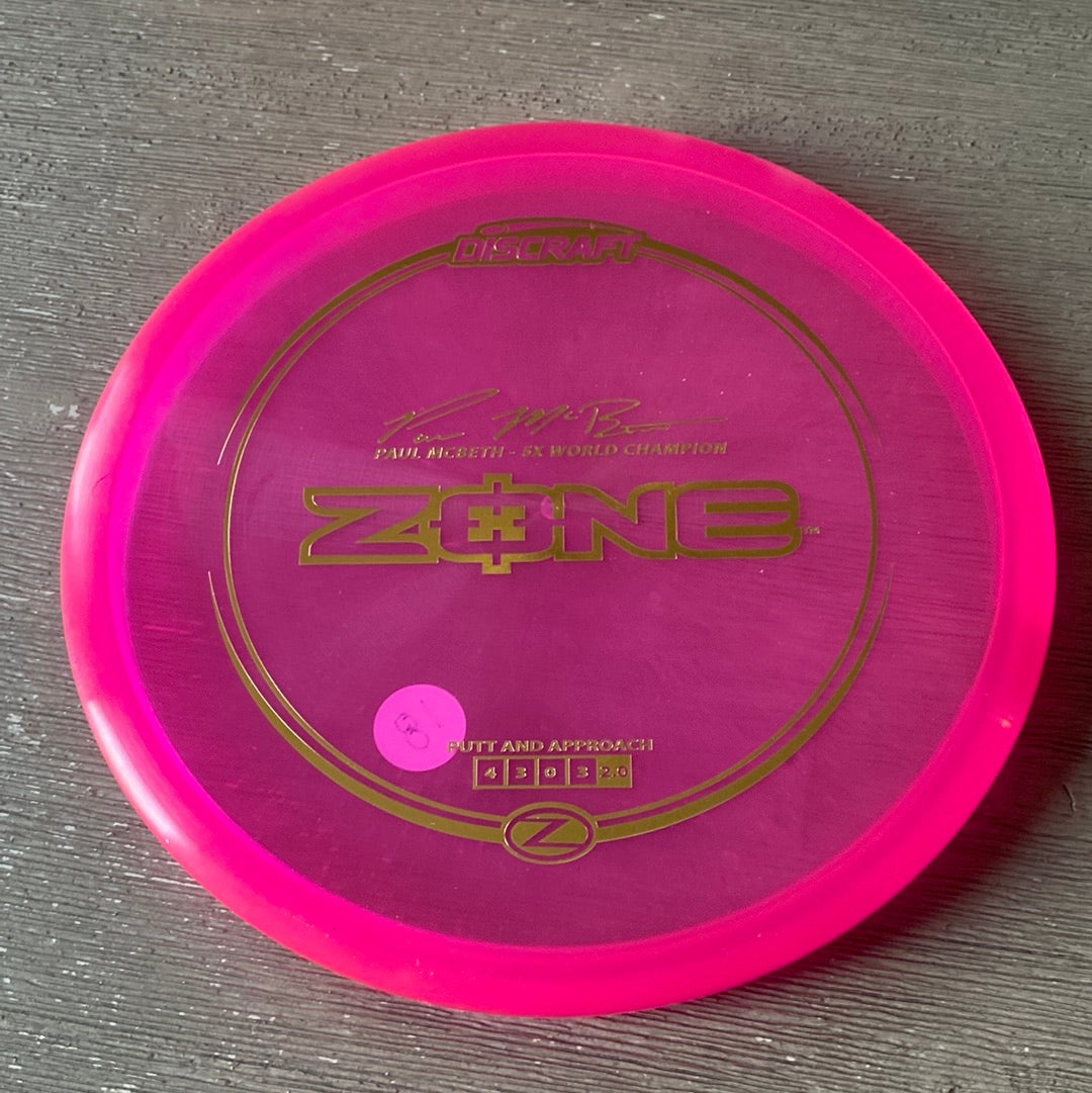 New Discraft Z Zone