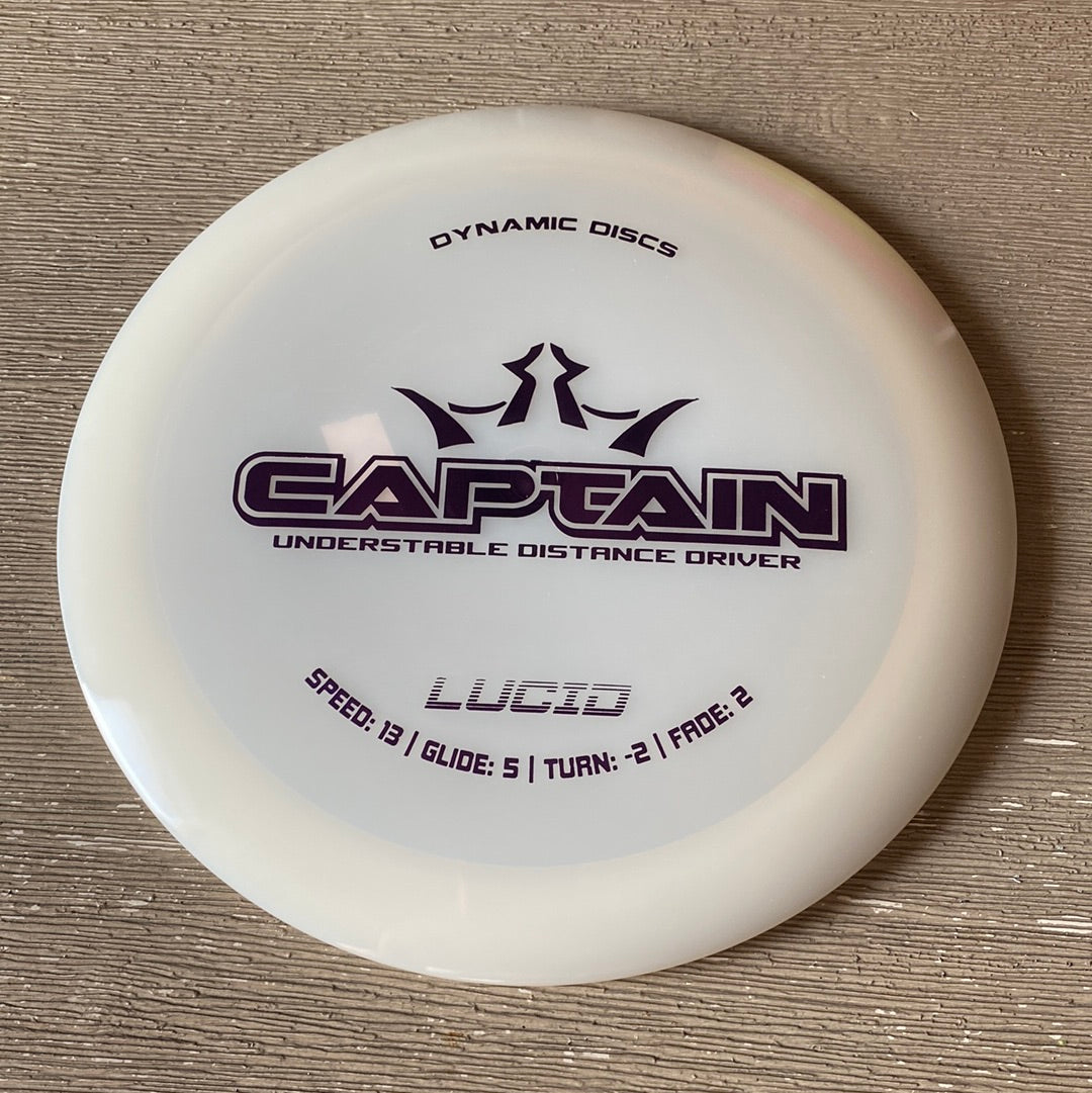 New Dynamic Discs Lucid Captain