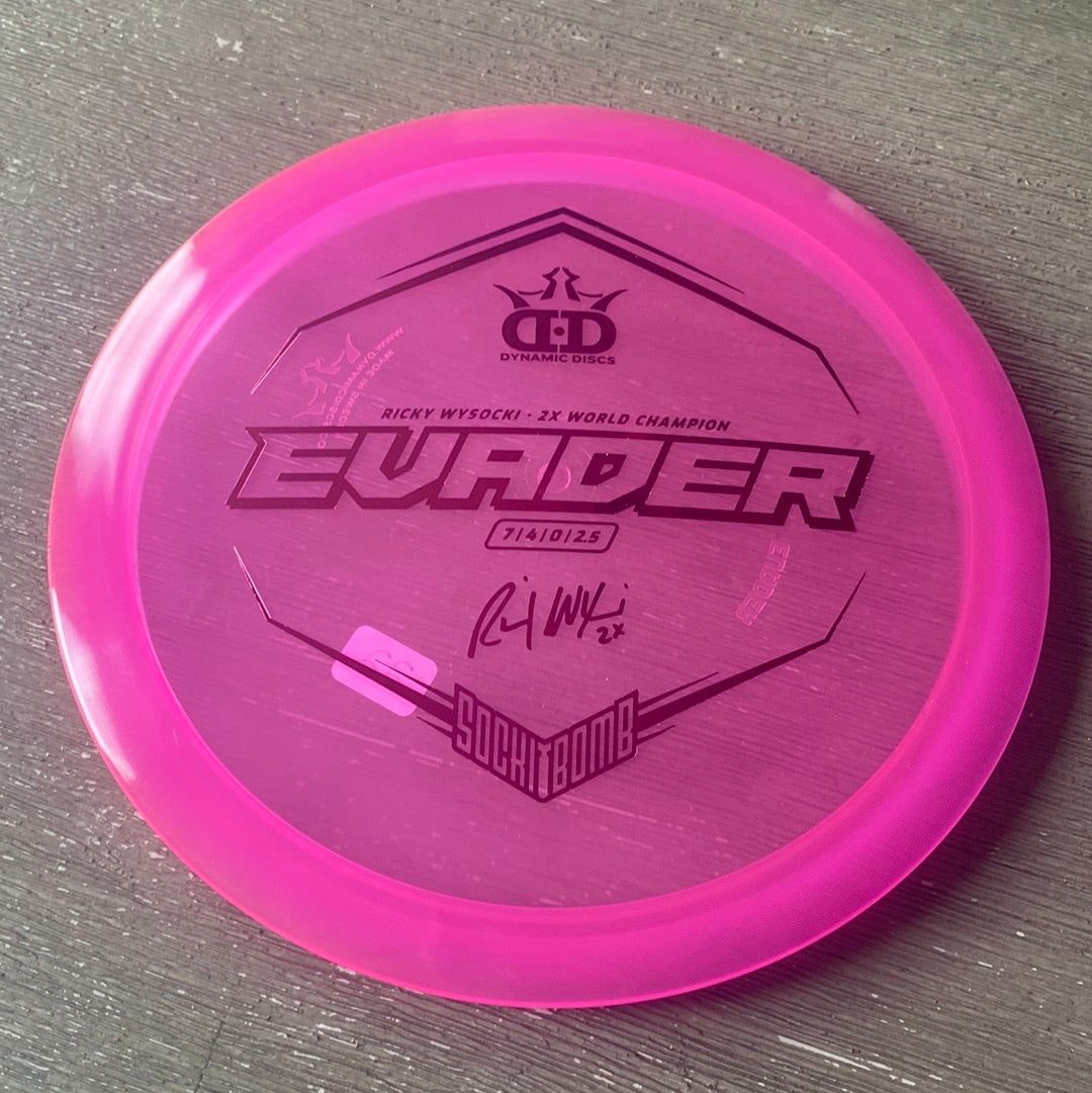 New Dynamic Discs Ricky Wysocki Evader