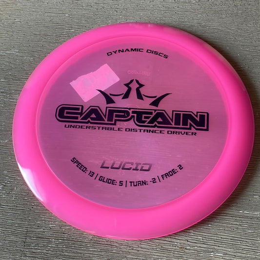 New Dynamic Discs Lucid Captain