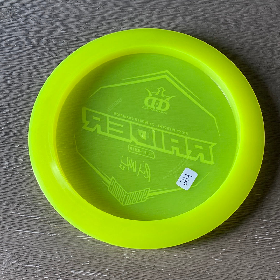 New Dynamic Discs Ricky Wysocki Raider