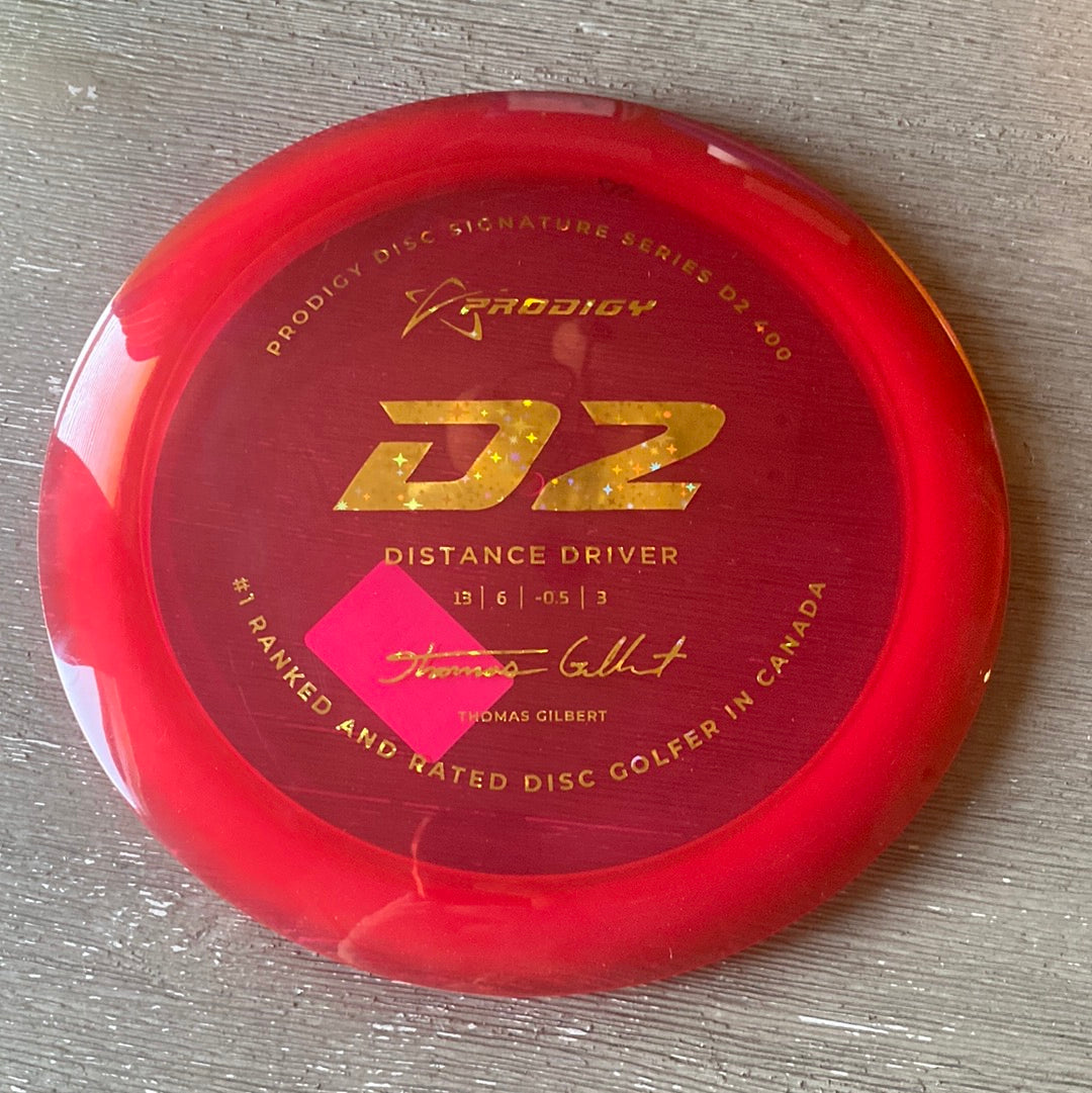 New Prodigy Thomas Gilbert Signature Series 400 D2