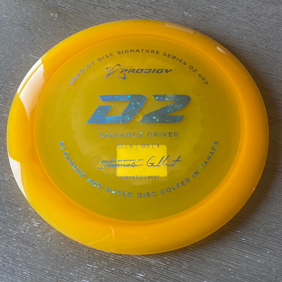 New Prodigy Thomas Gilbert Signature Series 400 D2