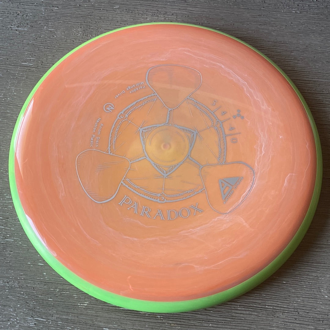 New Axiom Neutron Paradox
