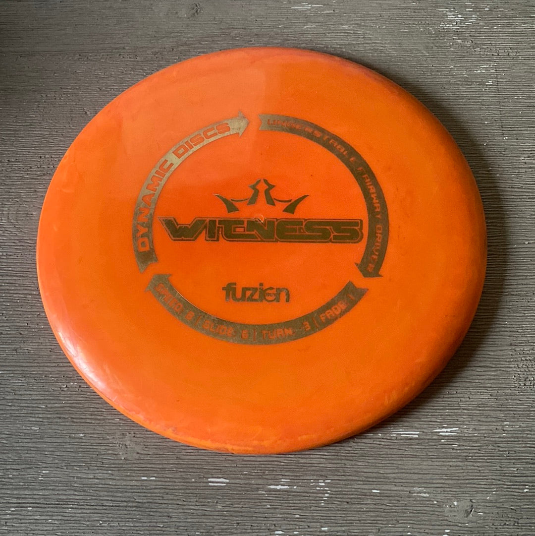 Used Bio Fuzion Dynamic Discs Witness