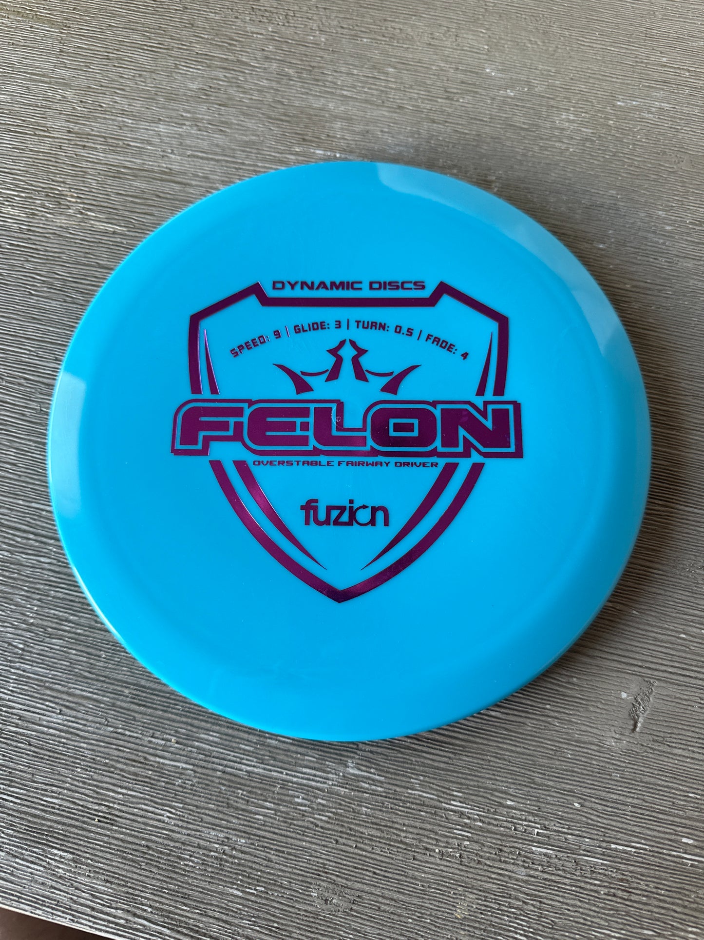 New Dynamic Discs Fuzion Felon