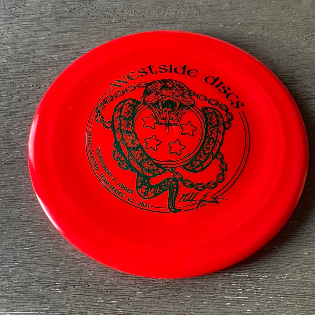 New Westside Discs Tournament X Adder Nikko Locastro Tour Series