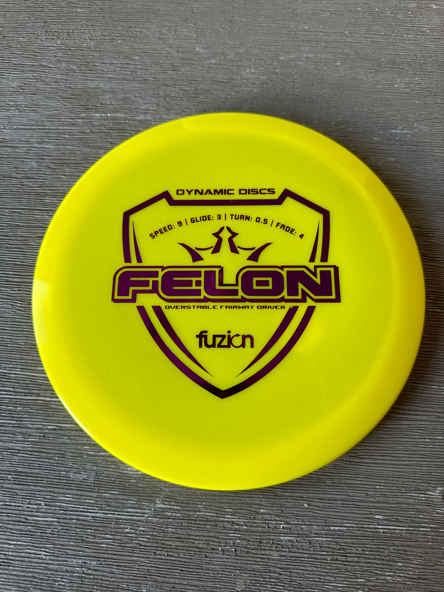 New Dynamic Discs Fuzion Felon