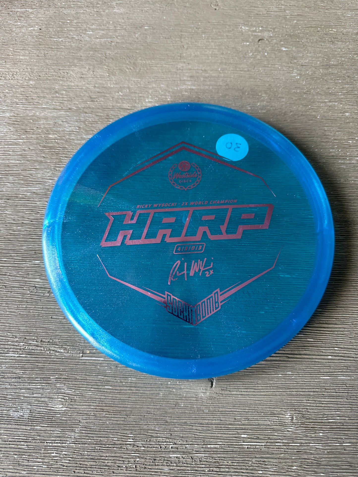 New Westside Discs VIP Ice Glimmer Ricky Wysocki Harp