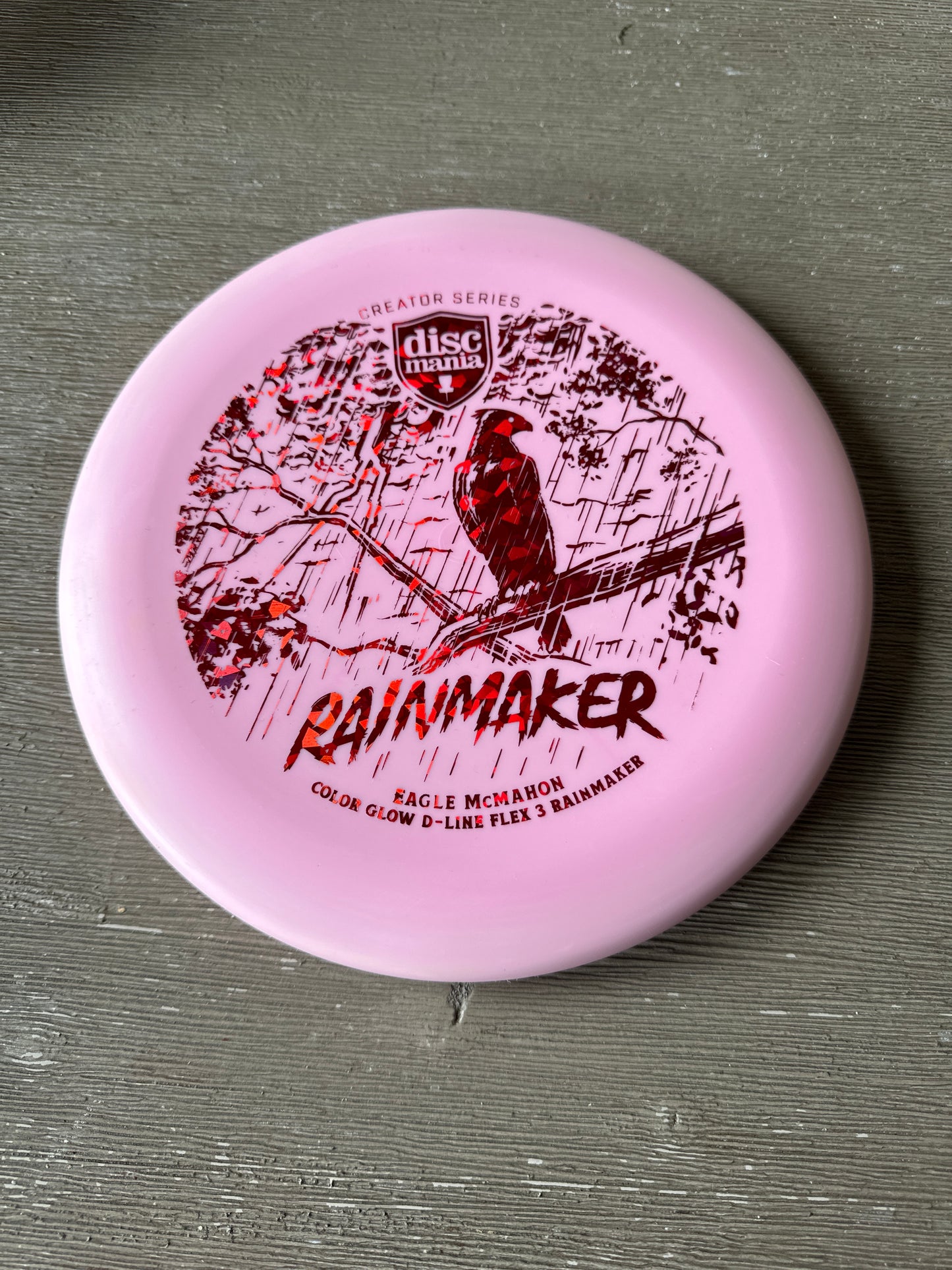 New Discmania Color Glow D Line Flex 3 Rainmaker