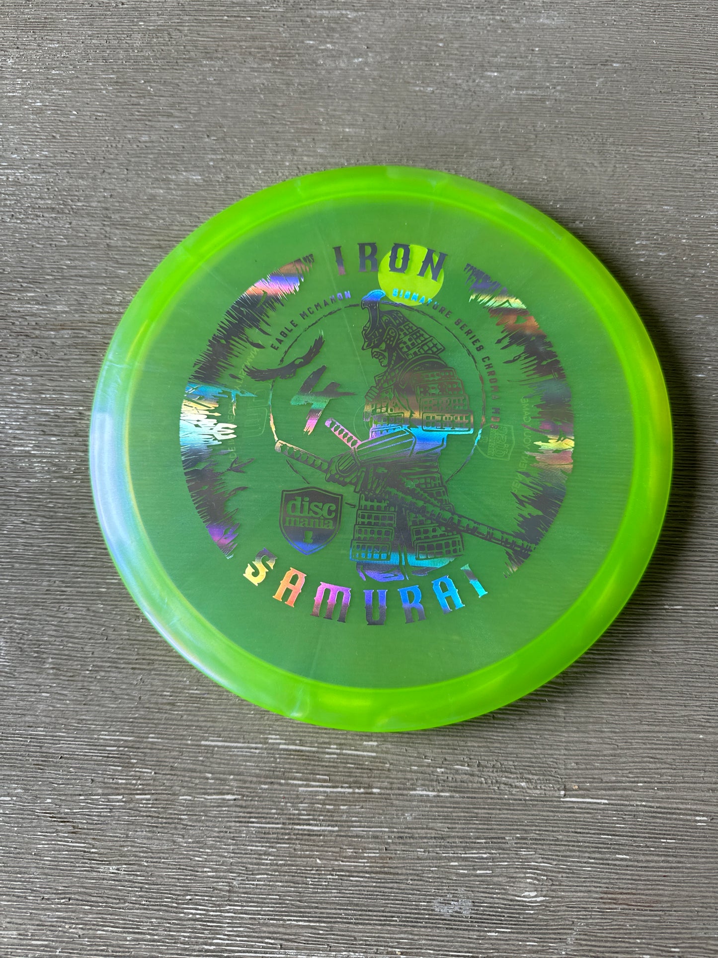 New Discmania Chroma MD3 Iron Samurai Eagle McMahon Signature Series